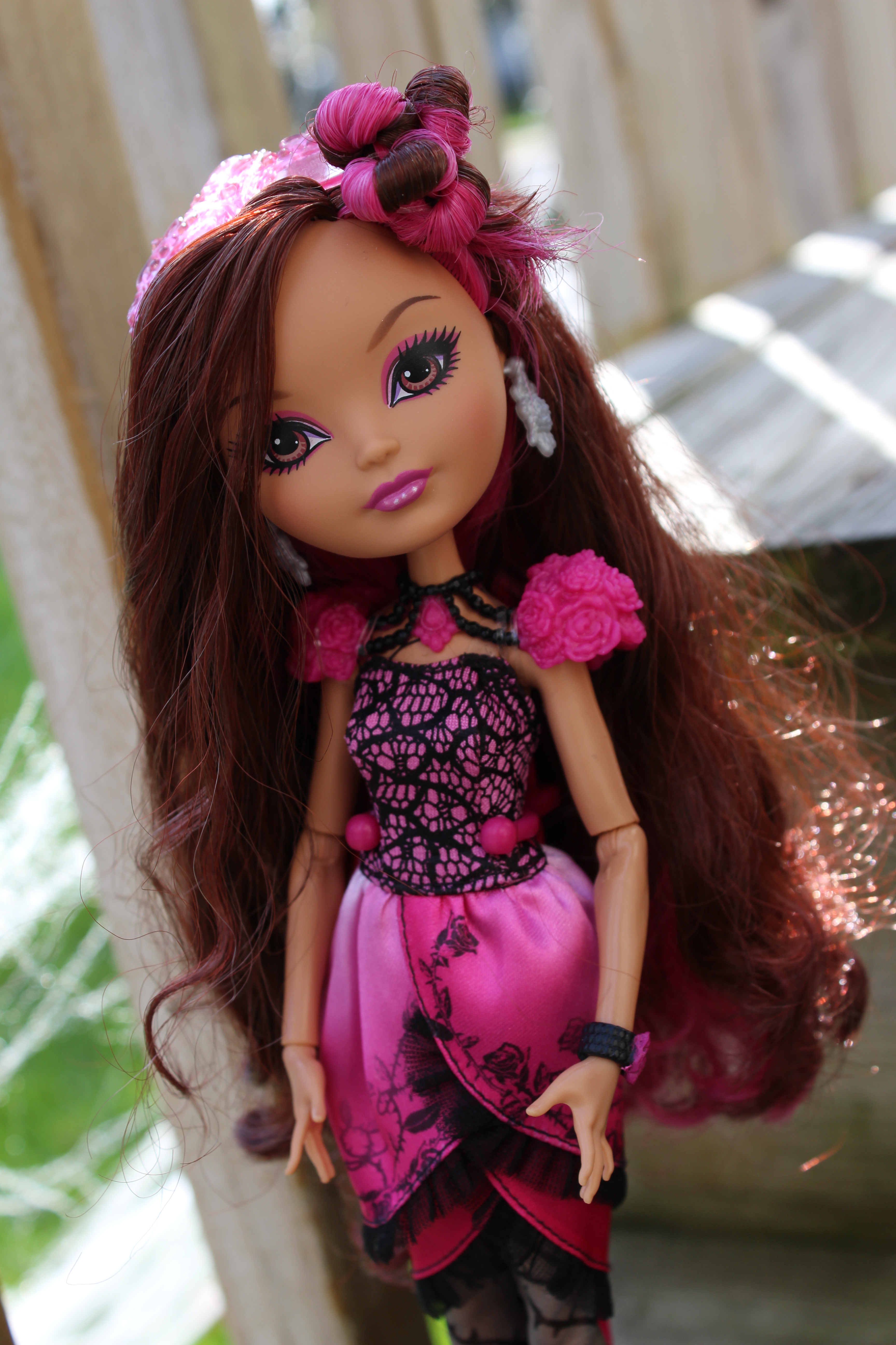 Ever After High Madeline Hatter Doll Hair Restyling Tutorial + How to Boil  Wash & Curling 